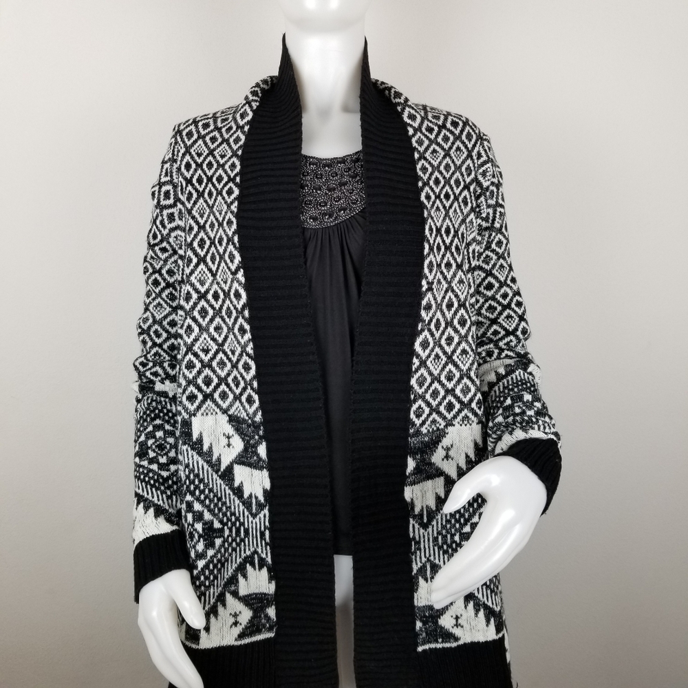 I Jeans by Buffalo S Open Front Cardigan W/Fringe
